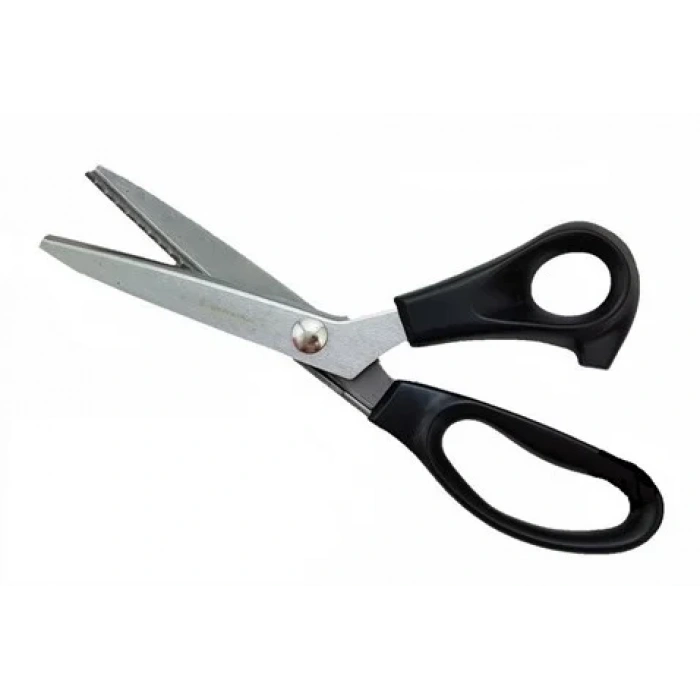 Plastik Saplı Sürfile Zikzak Makası 20cm / TC-230