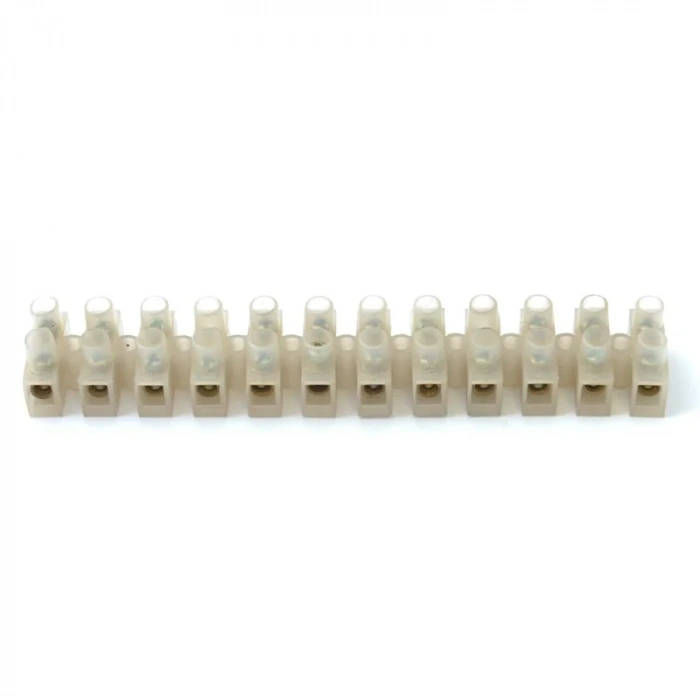 Plastik Şeffaf 12 Sıra Klemens 10A