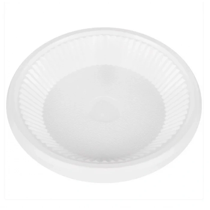 Plastik Tabak Orta Boy 170 mm ( 100 Adet )