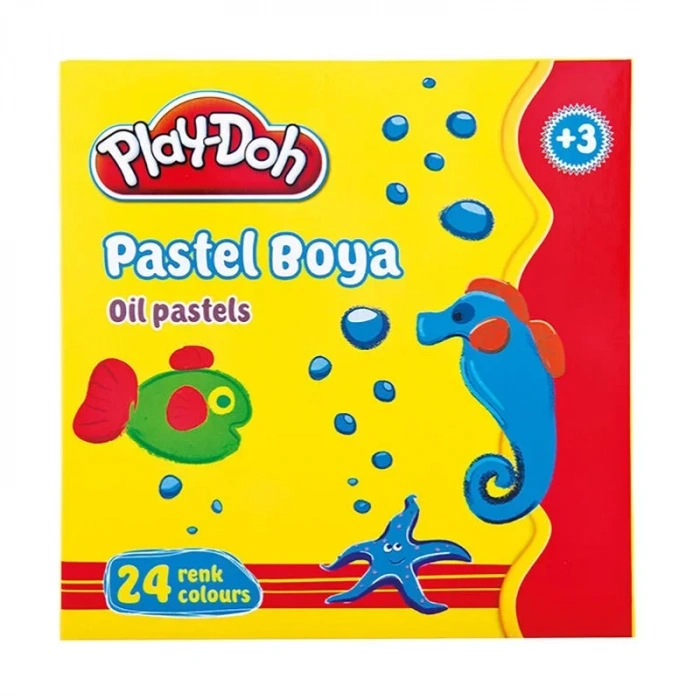 Play-doh 24 Renk Pastel Boya Play-pa004