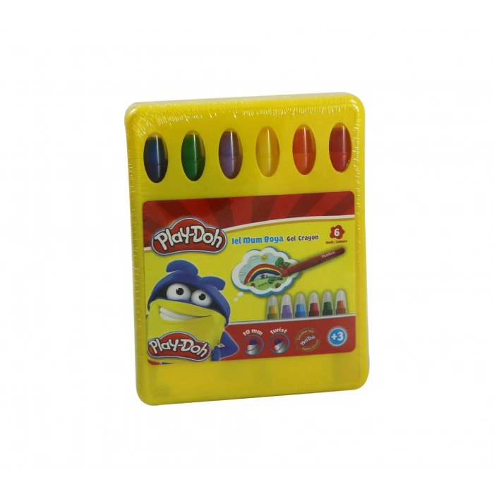 PLAY-DOH 6 RENK JEL CRAYON MUM BOYA CR015