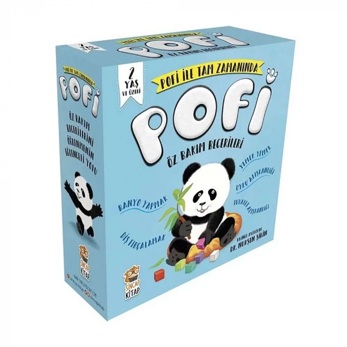 Pofi İle Tam Zamanında Öz Bakım Becerileri Seti-5 Kitap Takım