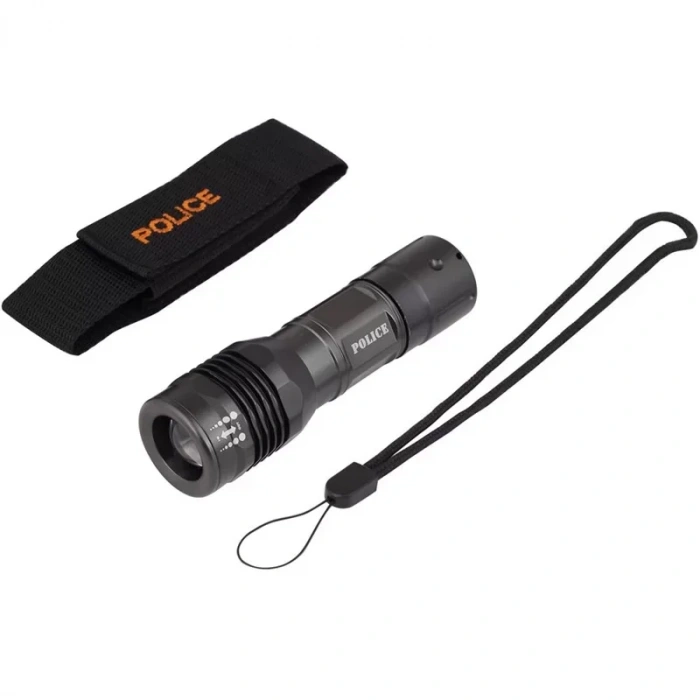 Police Pc-17 Cree Power Ledli El Feneri Flash + Zoom