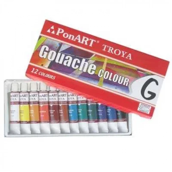 Ponart Guaj Boya 12x12ml Set