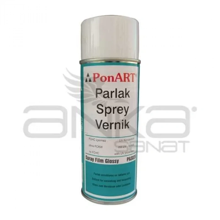 Ponart Parlak Sprey Vernik Pas839 -sprey Film Glossy- 400ml