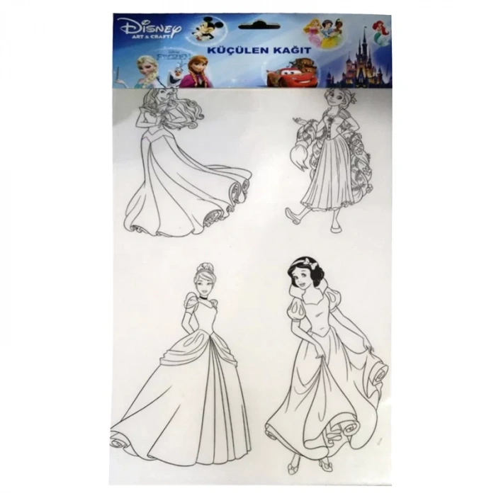 Ponart Prensesler 2 Baskılı 7 Times A4 Twd-7105 The Walt Disney