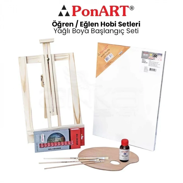 Ponart Yağlı Boya Başlangıç Seti Phs-11
