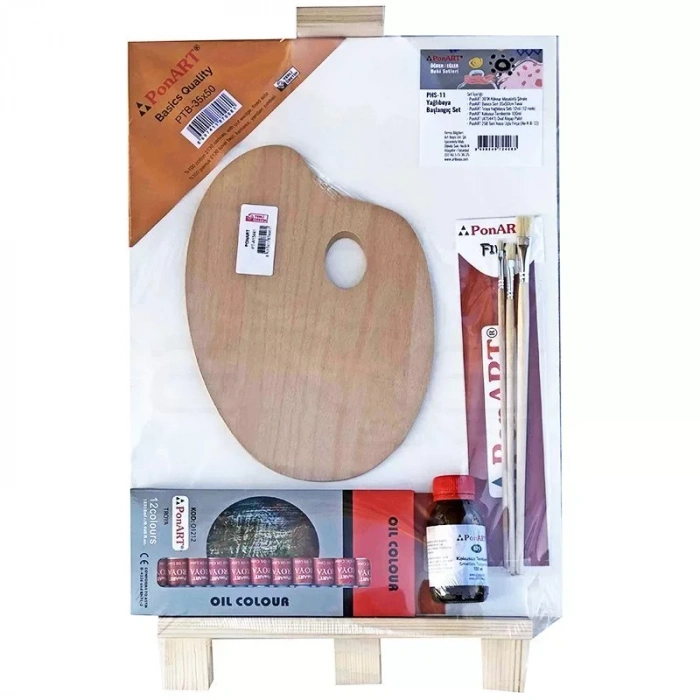 Ponart Yağlı Boya Başlangıç Seti Phs-11