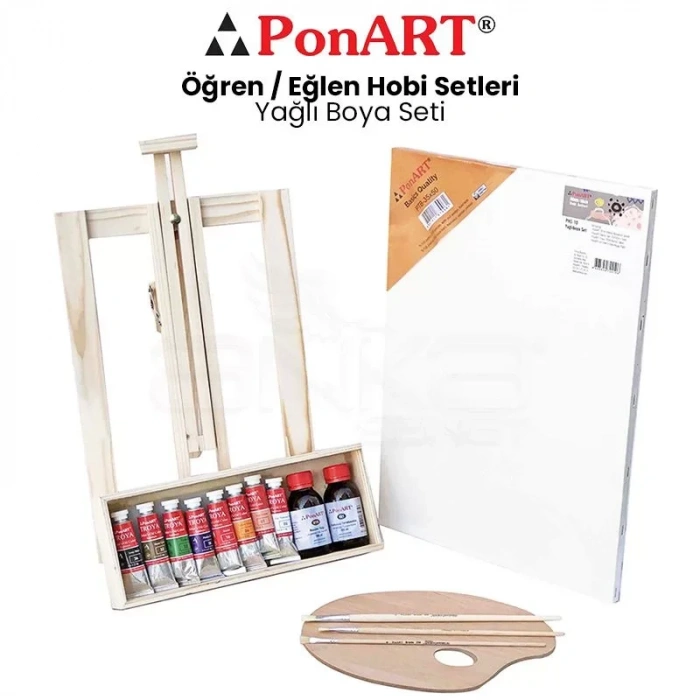Ponart Yağlı Boya Seti Phs-10