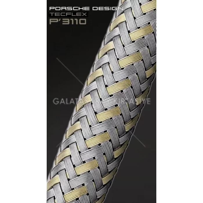 Porsche Design Kurşun Kalem P3110 Texflex Altın-çelik 988816