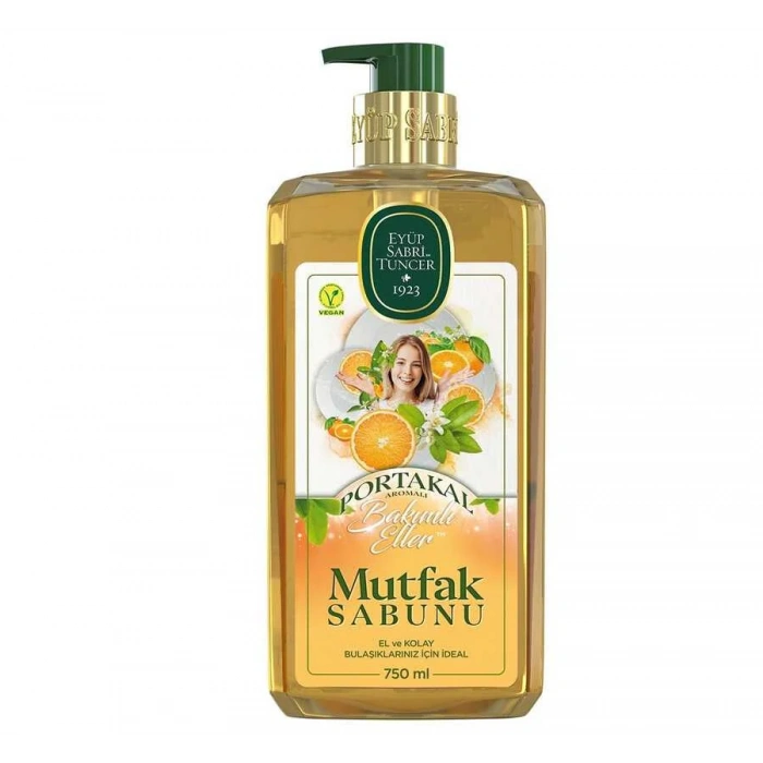Portakal Aromalı Sıvı Mutfak Sabunu 750 Ml