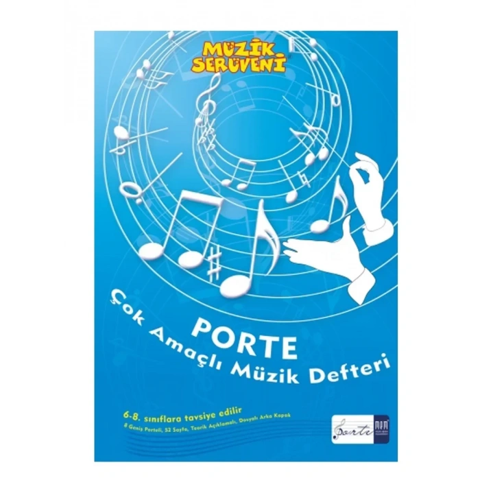 Porte Çok Amaçlı Müzik Defteri 5-8 Sınıflar