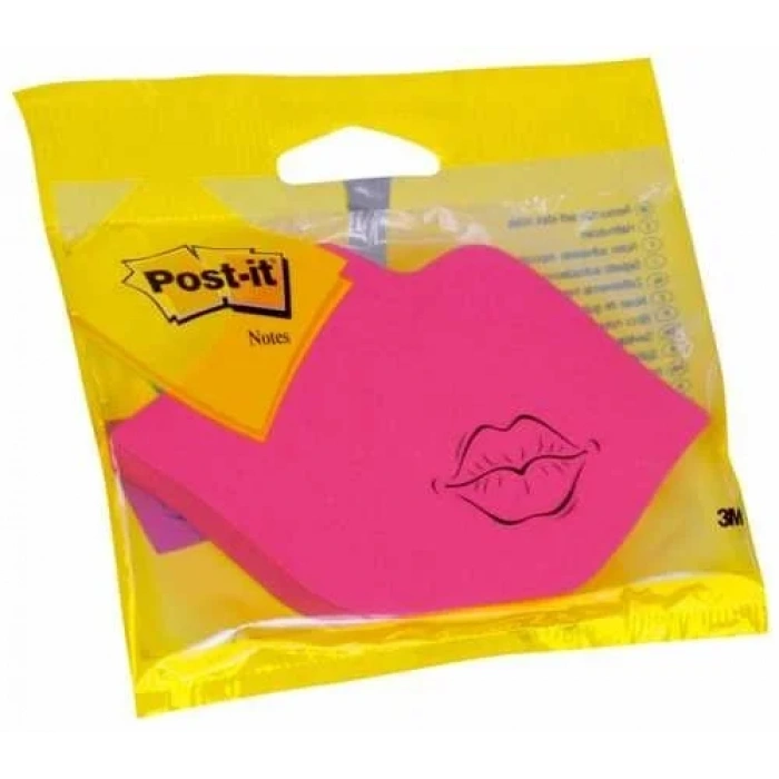 Post-it Dudak Şekilli Not 75 Yaprak 7500M