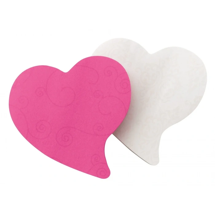 Post-it Super Sticky Not Kalp  Şeklinde 75 Yaprak x 2 Renk 7350-HRT