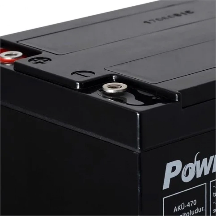 Power-Xtra PX14-12NE F6 - 12V 14 Ah Elektrikli Bisiklet Aküsü -F6-Vidalı