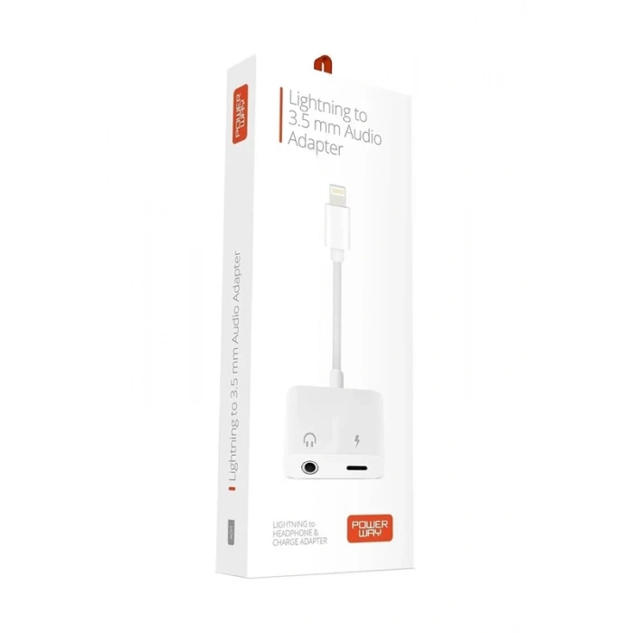 Powerway Ac01 Lightning To 3.5mm Audio Ses Çevirici Adaptör