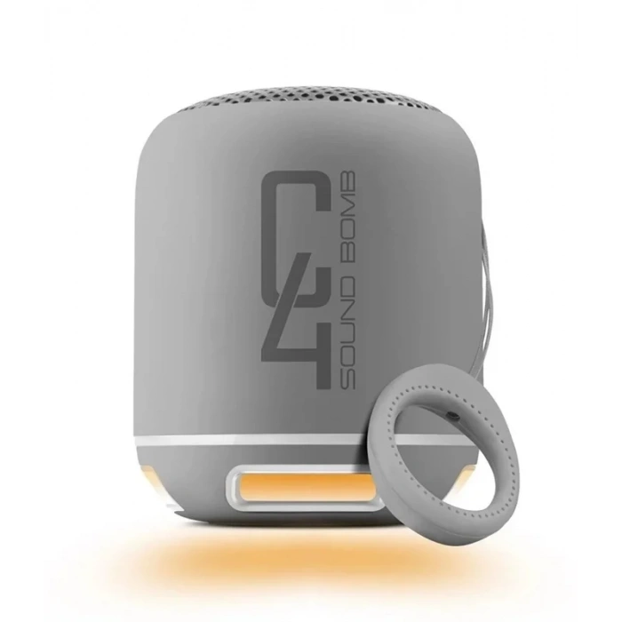 POWERWAY C4 WİFİ BLUETOOTH SPEAKER GRİ