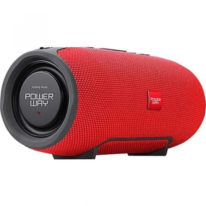 POWERWAY WRX08 EXTRABASS WİRELESS SPEAKER KIRMIZI