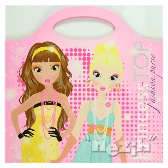 Princess Top Fashion Purse- 2 (Pembe)