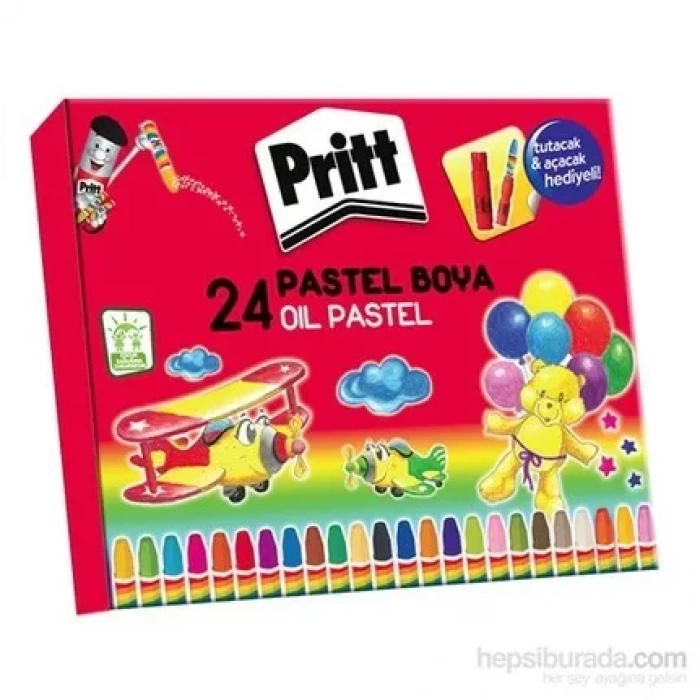 Pritt 24 Renk Pastel Karton Kutu 1307853