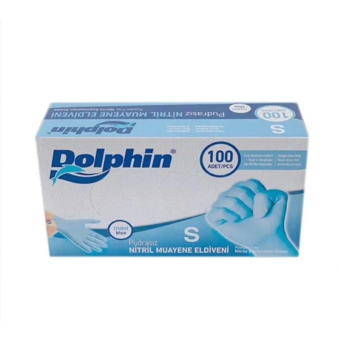 Pudrasız Mavi Nitril Medikal Muayene Eldiveni (s) 2000 Adet