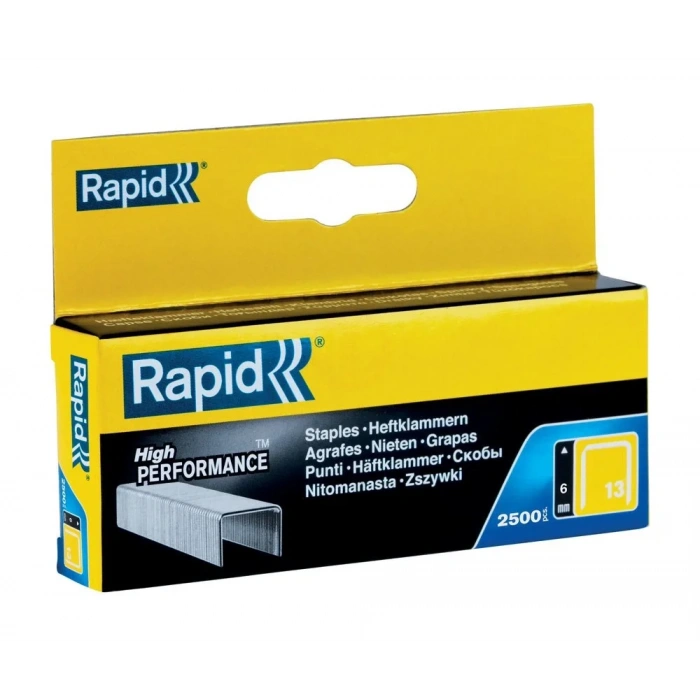 Rapid Zımba Teli 13 Serisi 6 mm Galvaniz Kaplı (1 Pkt/2500 Adet) - 11830725