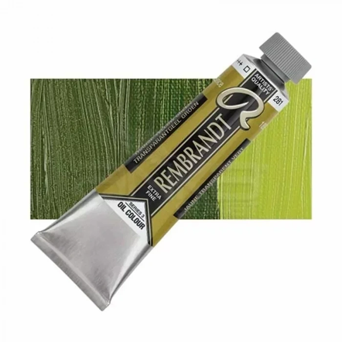 Rembrandt 40ml Yağlı Boya Seri:3 No:281 Transp. Yellow Green
