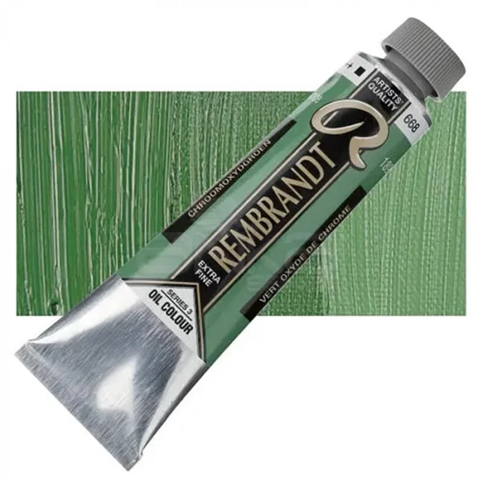 Rembrandt 40ml Yağlı Boya Seri:3 No:668 Chromium Ox.green