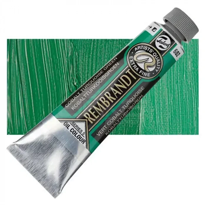 Rembrandt 40ml Yağlı Boya Seri:5 No:682 Cobalt Turq. Green