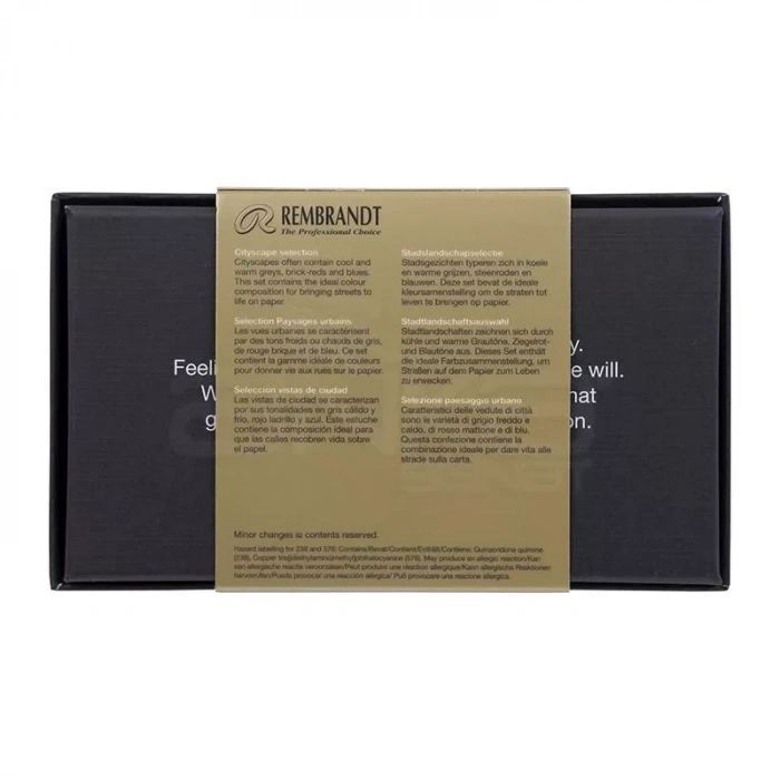 Rembrandt Sulu Boya Seti 12 Renk + Fırça Cityscape Selection