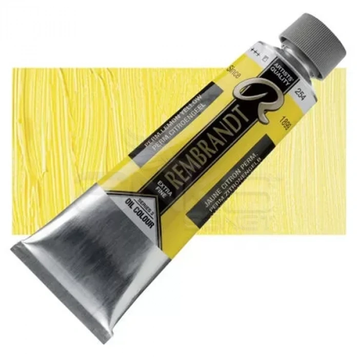 Rembrandt Yağlı Boya 150ml Seri 3 No: 254 Permanent Lemon Yellow