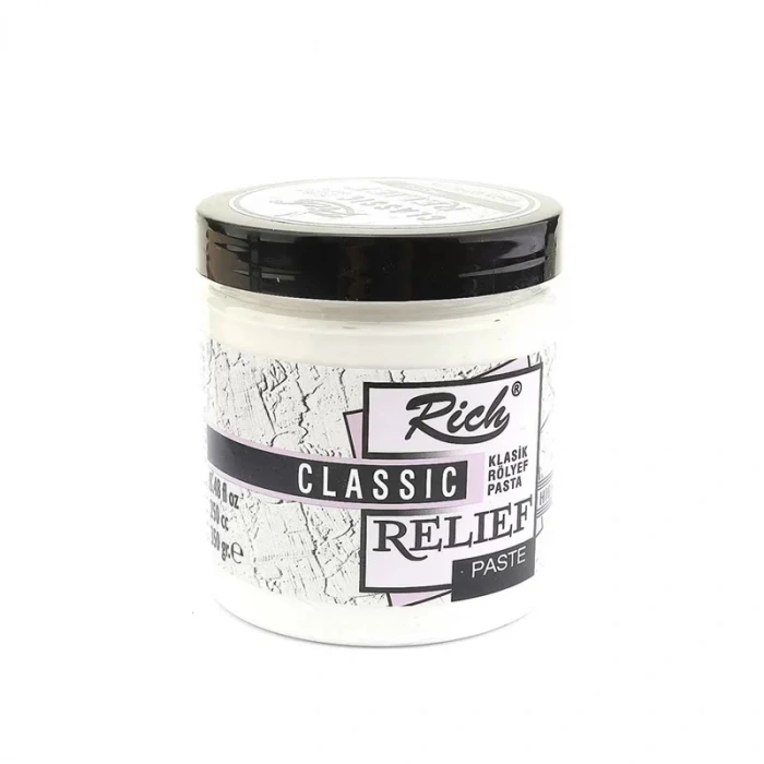 Rıch 260-1330 Rölyef Pasta 01983 Beyaz 350 Gr