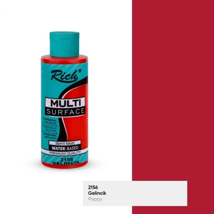 RICH AKRİLİK BOYA 1156 GELİNCİK 120 cc