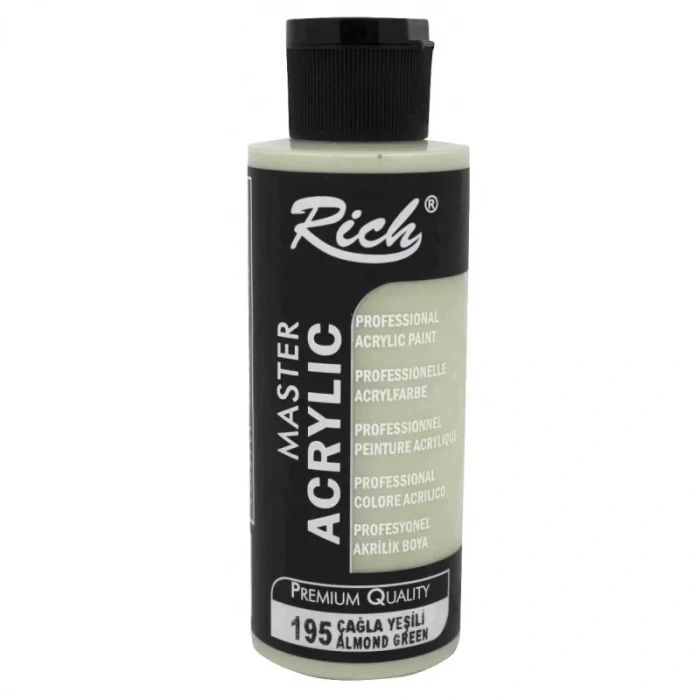 RICH AKRİLİK BOYA 195 ÇAĞLA YEŞİLİ 120 cc