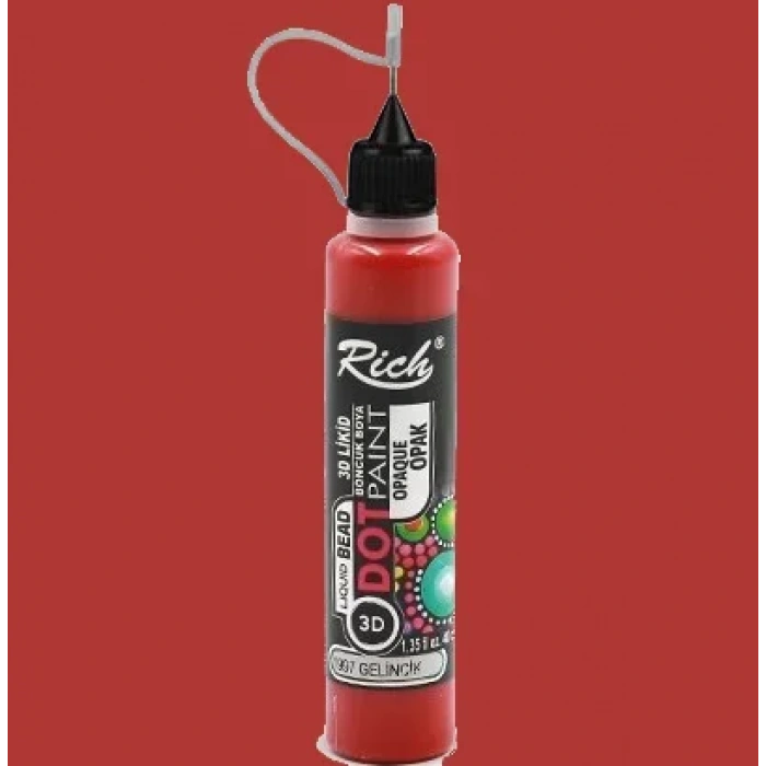 Rich Dot Paınt Boncuk Boya 11997 Gelincik