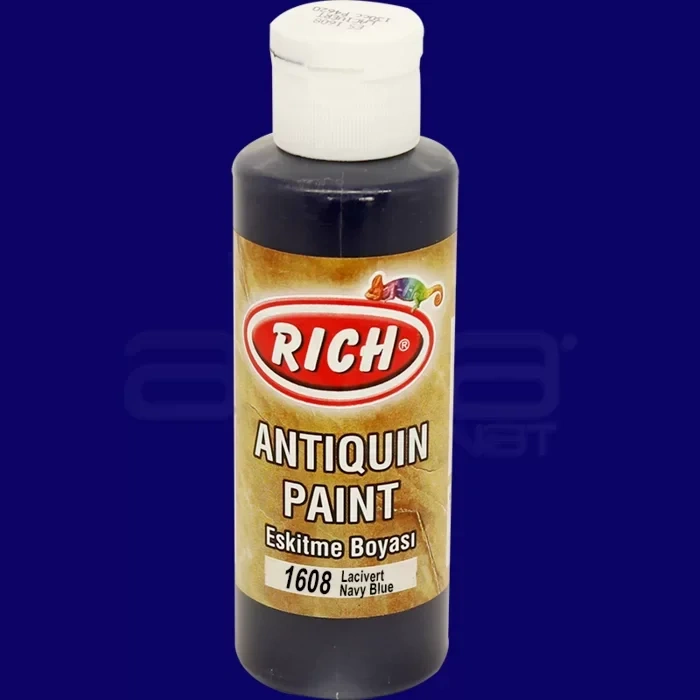 Rich Eskitme Boyası 120ml 1608 Lacivert
