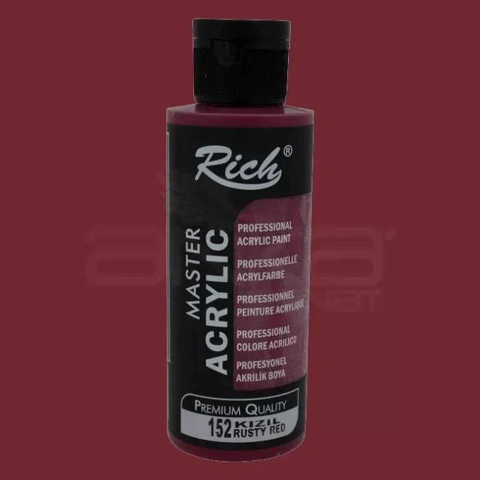 Rich Master Akrilik Boya 120ml 152 Kızıl