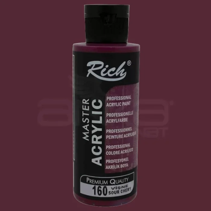 Rich Master Akrilik Boya 120ml 160 Vişne