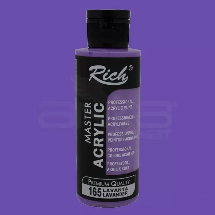 Rich Master Akrilik Boya 120ml 165 Lavanta