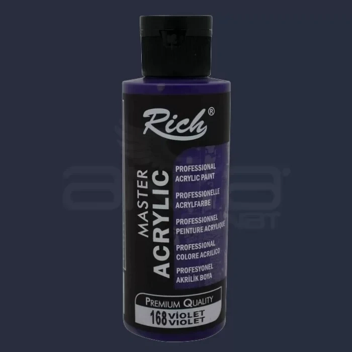 Rich Master Akrilik Boya 120ml 168 Violet