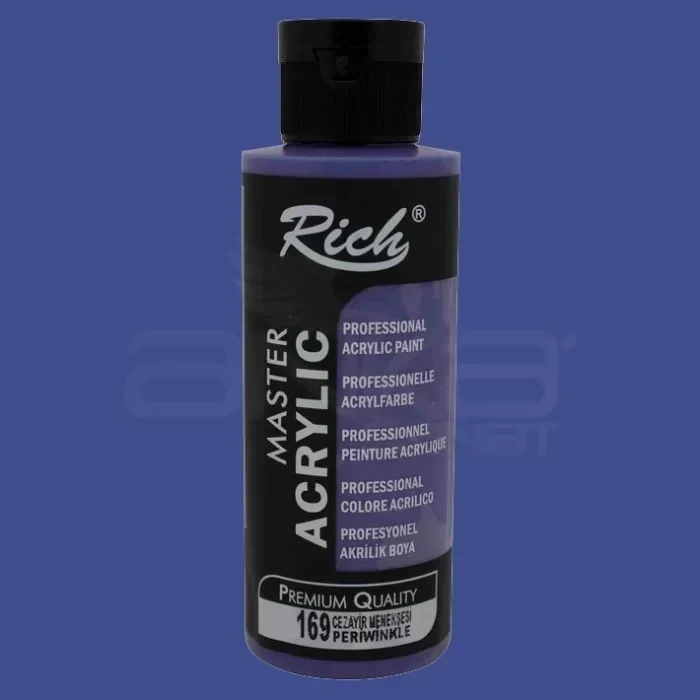 Rich Master Akrilik Boya 120ml 169 Cezayir Menekşesi