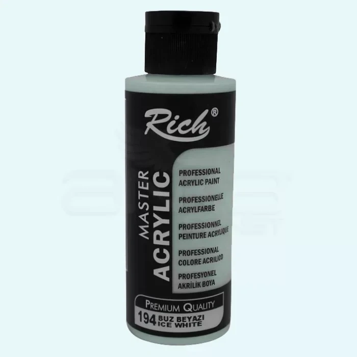 Rich Master Akrilik Boya 120ml 194 Buz Beyazı