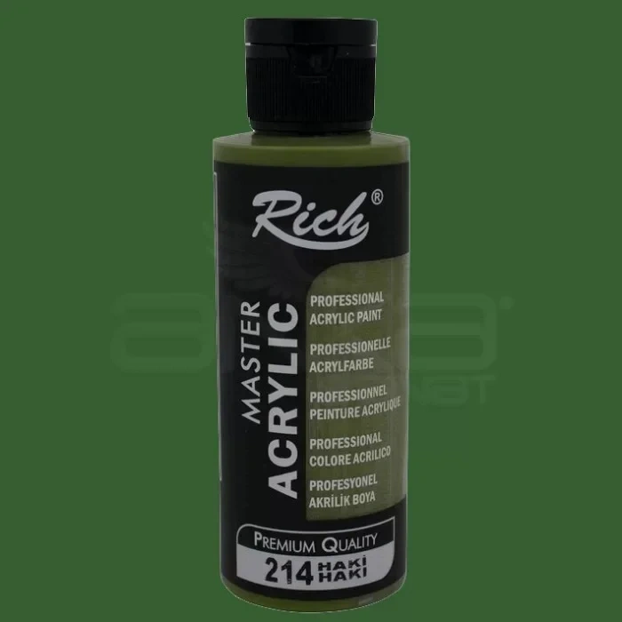 Rich Master Akrilik Boya 120ml 214 Haki