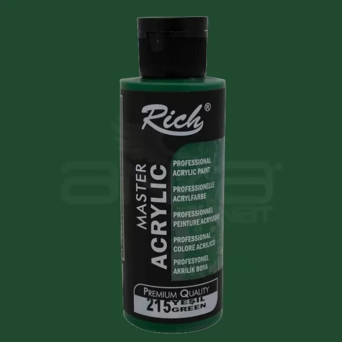 Rich Master Akrilik Boya 120ml 215 Yeşil