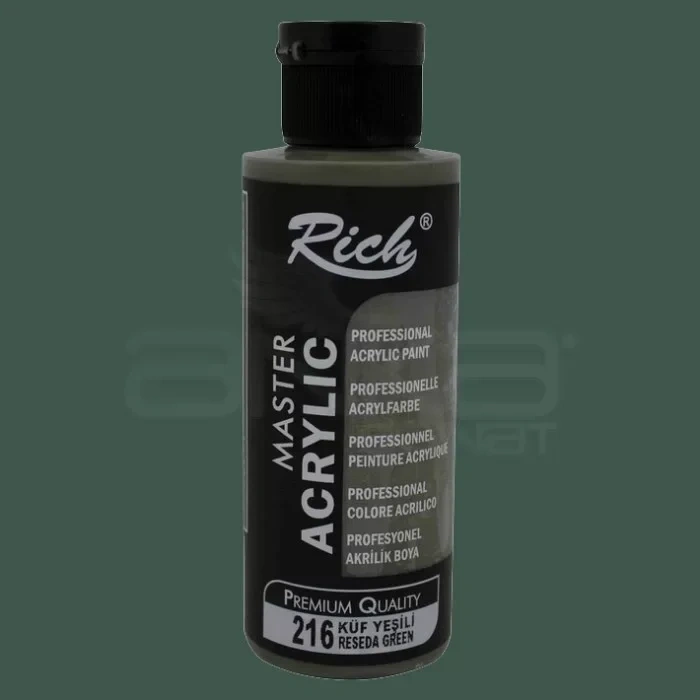 Rich Master Akrilik Boya 120ml 216 Küf Yeşili
