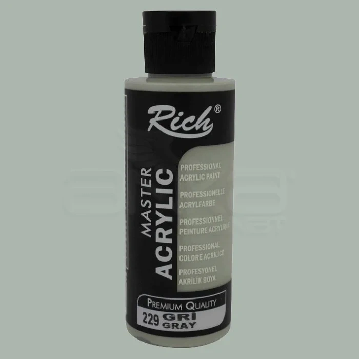 Rich Master Akrilik Boya 120ml 229 Gri