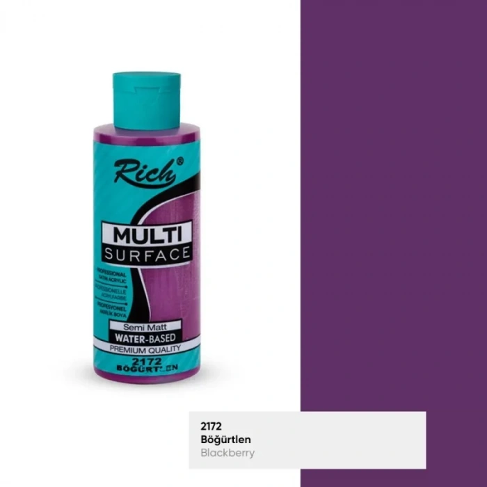 Rıch Multi Akrilik Boya 03865 Böğürtlen 120 Cc