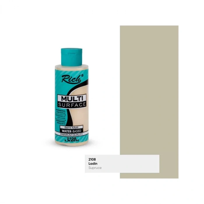 RICH MULTİ AKRİLİK BOYA 2108 LADİN 120 cc
