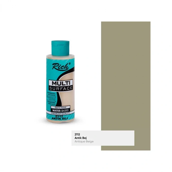 RICH MULTİ AKRİLİK BOYA 2112 ANTİK BEJ 120 cc