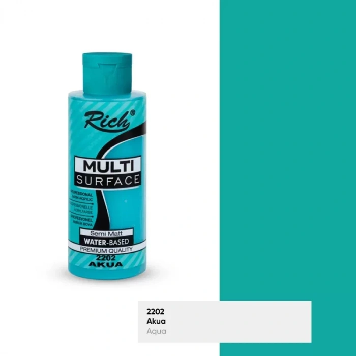 Rıch Multi Akrilik Boya 2202 Akua 120 Cc